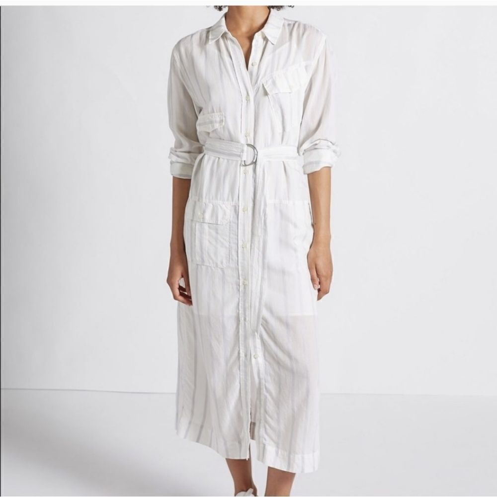 Current/Elliott Button Front The Camp Dress Size Medium‎